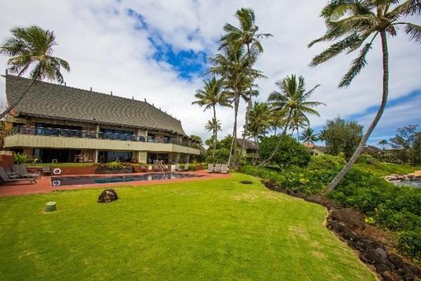 Luxury 2-Story Oceanfront Condo W/ Views & Pool Wailua  外观 照片